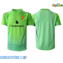 Camisa de time de futebol Manchester United Goleiro Replicas 3º Equipamento 2025-26 Manga Curta